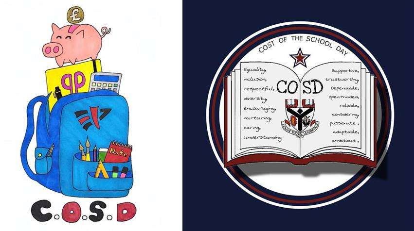 COSD auchenharvie academy and braes high school logos